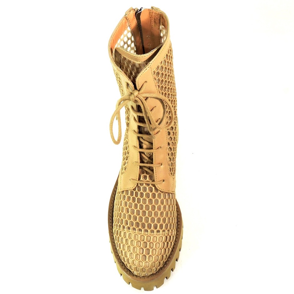 CASADEI ๐ฎ๐น WOMENS SAND LEATHER FASHION SUMMER BOOTIE - Picture 6 of 8